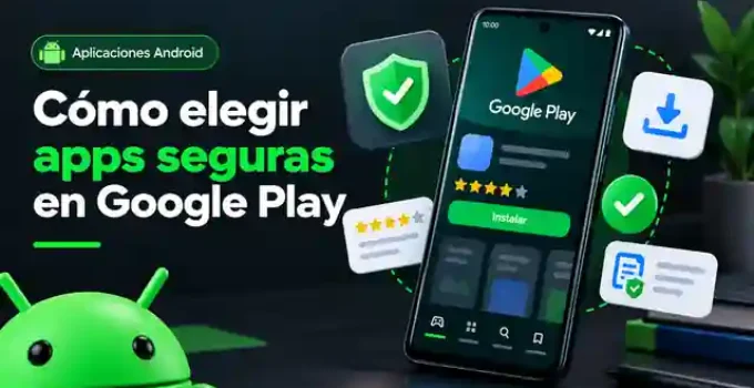 Cómo elegir apps seguras en Google Play y evitar descargas riesgosas