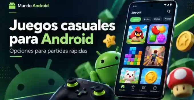 Juegos casuales para Android: opciones para partidas rápidas